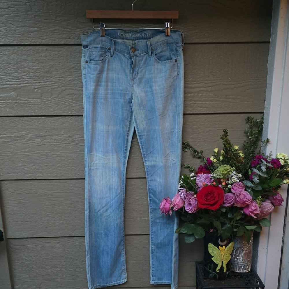 Citizens of Humanity Kelly Low Rise Bootcut Jeans Light Wash Y2K Denim 29 - Picture 2 of 14